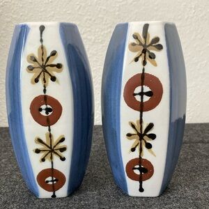 Mid Century modern style vases